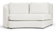 Lanvin - Lanvin - Lanvin Sofa Module, Left Arm, Pearl Boucle - Image 1