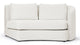 Lanvin - Lanvin - Lanvin Sofa Module, Right Arm, Pearl Boucle - Image 1