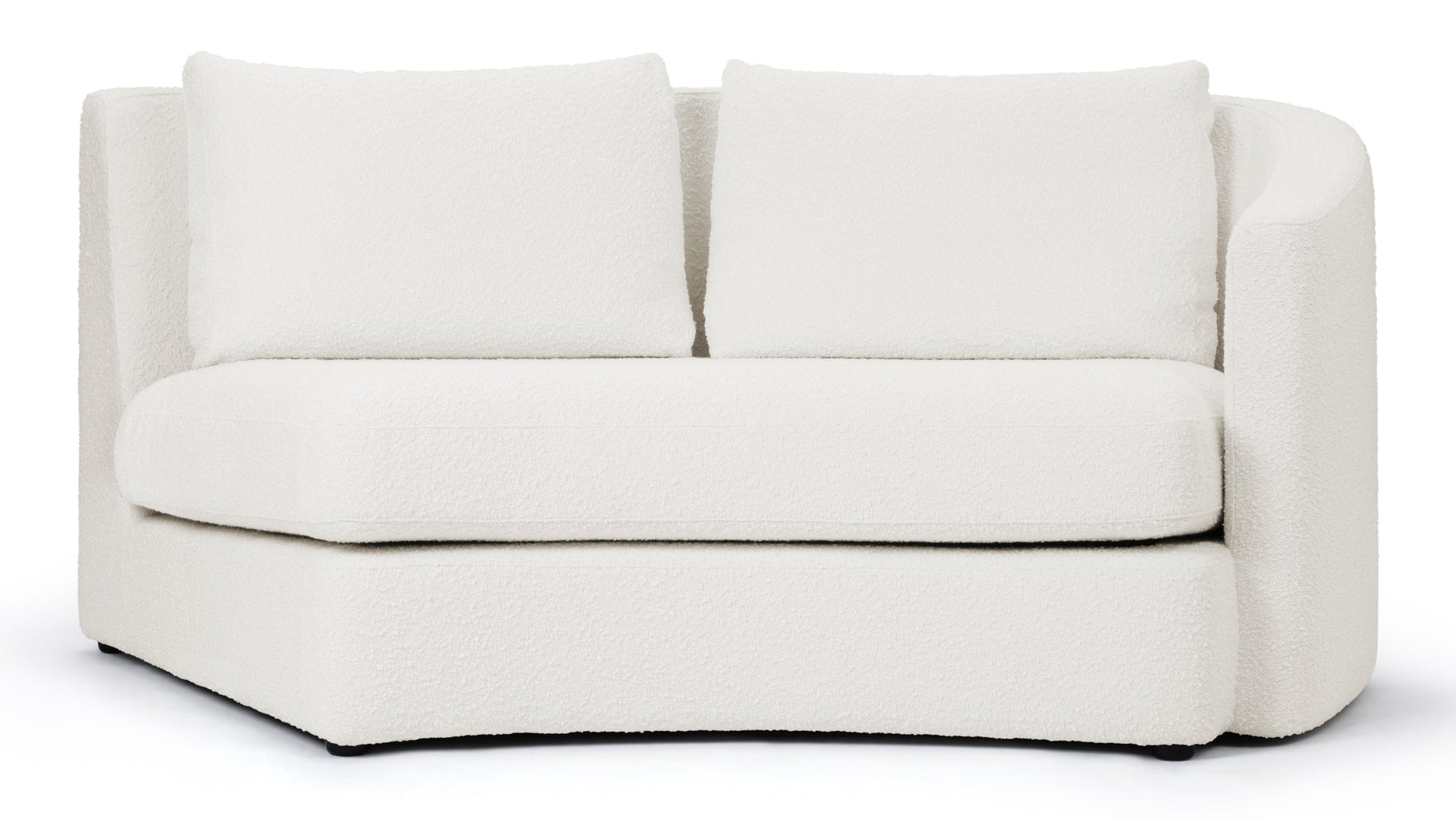 LanvinLanvin - Lanvin Sofa Module, Right Arm, Pearl Boucle