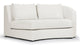 Lanvin - Lanvin - Lanvin Sofa Module, Right Arm, Pearl Boucle - Image 2