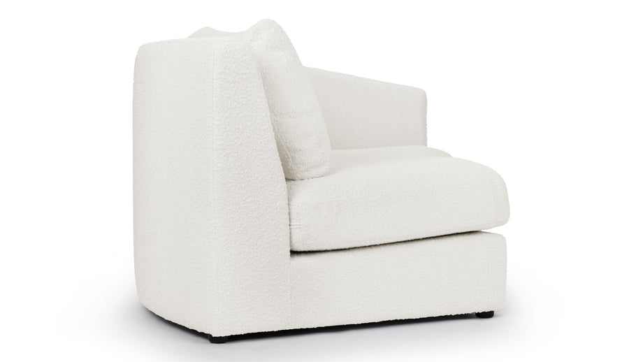 LanvinLanvin - Lanvin Sofa Module, Right Arm, Pearl Boucle