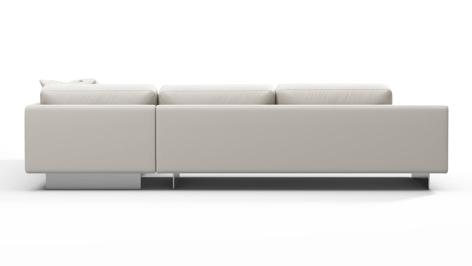 AlessioAlessio - Alessio Outdoor Sectional, Small Left Corner, Shell Performance Weave