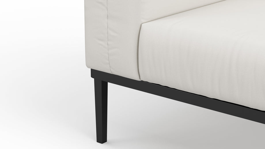MarcusMarcus - Marcus Outdoor Two Seater Sofa, Left Arm, Shell Performance Weave