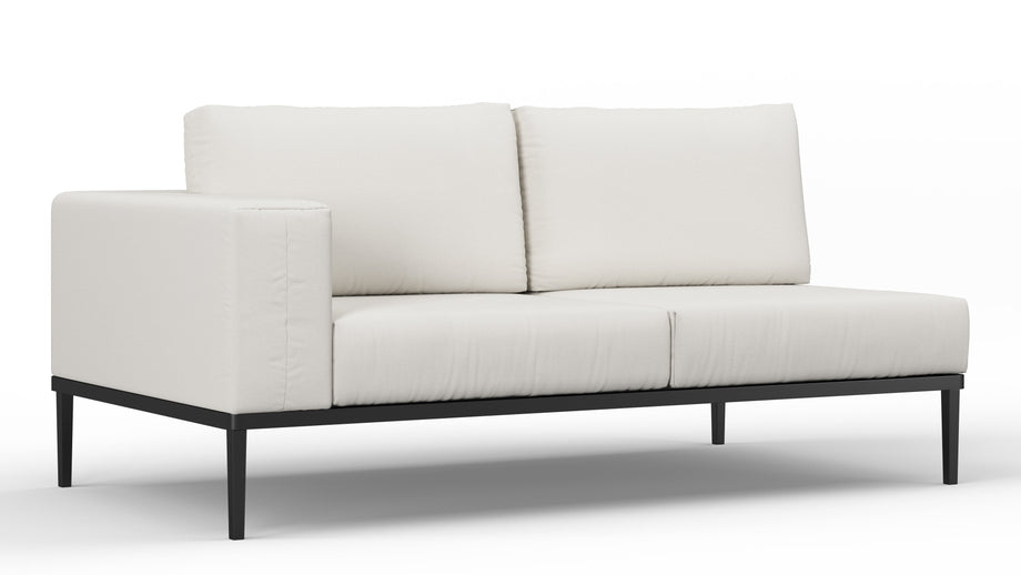 MarcusMarcus - Marcus Outdoor Two Seater Sofa, Left Arm, Shell Performance Weave