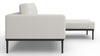 Marcus - Marcus - Marcus Outdoor Sectional, Small, Right Chaise, Shell Performance Weave - Image 3