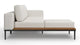 Marcus - Marcus - Marcus Outdoor Sectional, Small, Left Chaise, Shell Performance Weave - Image 3