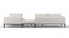 Marcus - Marcus - Marcus Outdoor Sectional, Right Chaise with End Table, Shell Performance Weave - Image 4