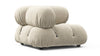 Bellini Module - Eggshell Vegan Suede - Image 2