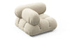 Bellini Module - Eggshell Vegan Suede - Image 3