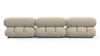 Bellini Sectional - Eggshell Vegan Suede - Image 5