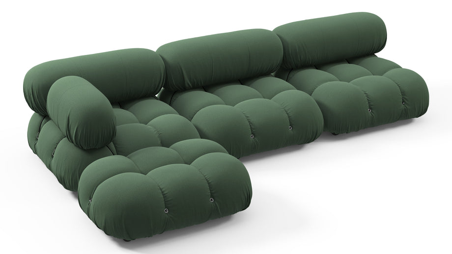 Bellini SeccionalEvergreen Brushed Weave