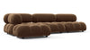 Bellini Sectional - Mocha Velvet - Image 2