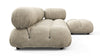 Bellini Sectional - Beige Gray Chenille - Image 4