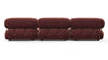Bellini Sectional - Maroon Velvet - Image 5