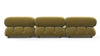 Bellini Sectional - Olive Gold Velvet - Image 5