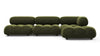 Bellini Sectional - Thyme Luxe Velvet - Image 1