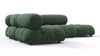 Bellini Sectional - Evergreen Brushed Weave - Image 2