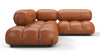 Bellini Sectional - Tan Premium Leather - Image 5