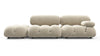 Bellini Sofa - Eggshell Vegan Suede - Image 1