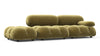 Bellini Sofa - Olive Gold Velvet - Image 2