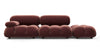 Bellini Sofa - Maroon Velvet - Image 1