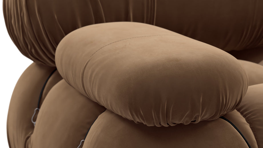 Sofá BelliniMocha Velvet
