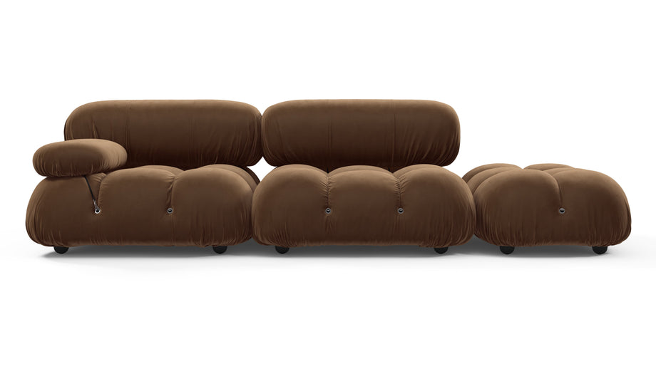 Sofá BelliniMocha Velvet