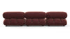 Bellini Sofa - Maroon Velvet - Image 5