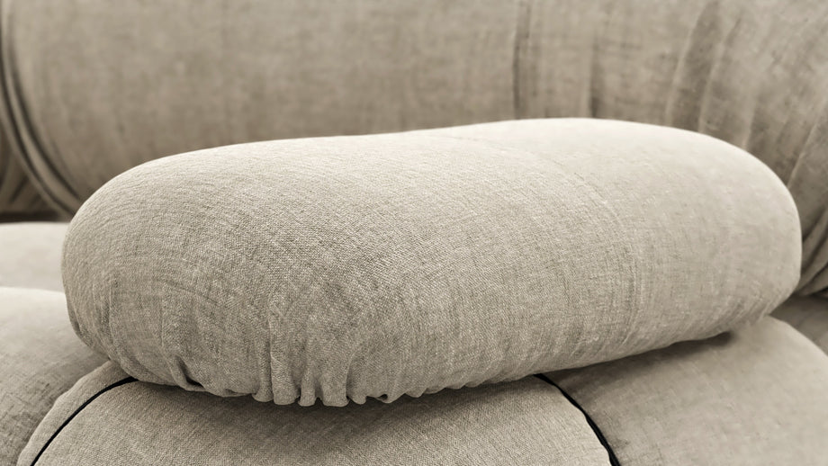 Sofá BelliniBeige Gray Chenille