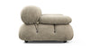 Bellini Sofa - Beige Gray Chenille - Image 4