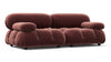 Bellini Sofa - Maroon Velvet - Image 2