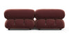 Bellini Sofa - Maroon Velvet - Image 5