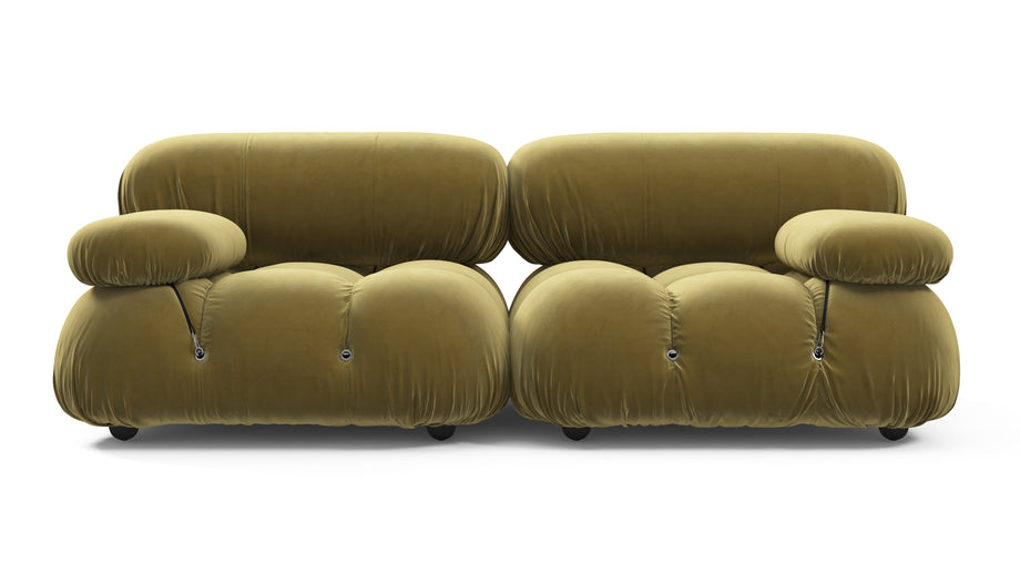 Sofá BelliniOlive Gold Velvet