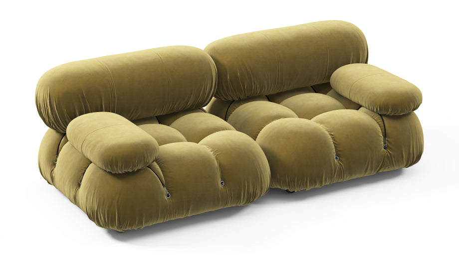Sofá BelliniOlive Gold Velvet