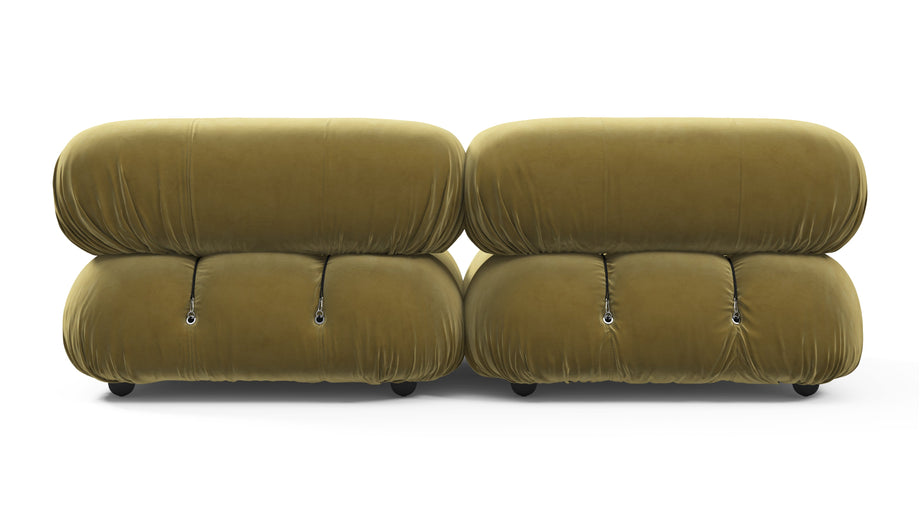 Sofá BelliniOlive Gold Velvet