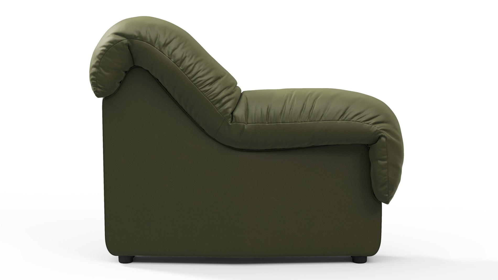 DS 600Deep Olive Vegan Leather
