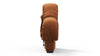 DS 600 - Burnt Orange Vegan Suede - Image 1
