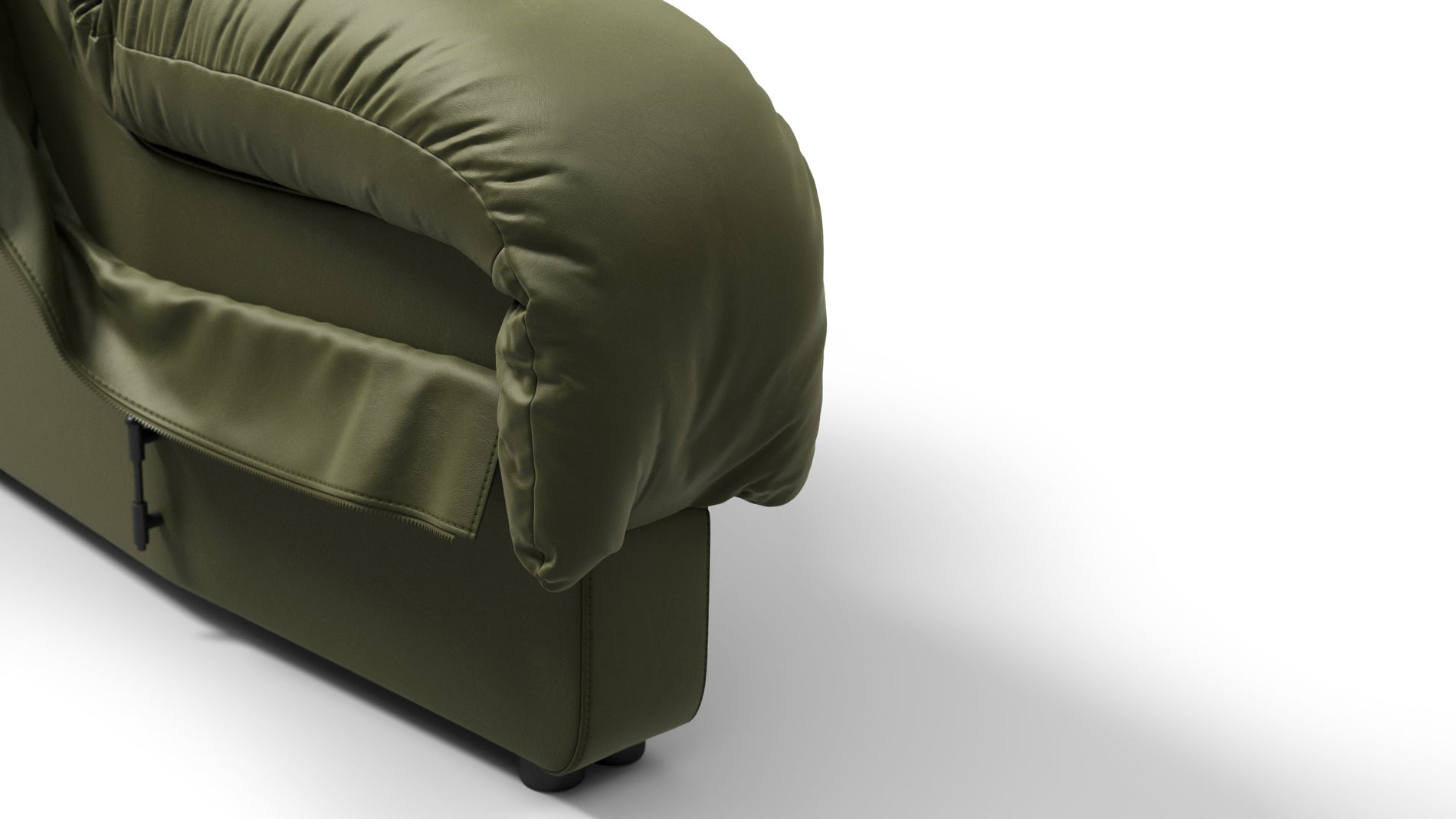 DS 600Deep Olive Vegan Leather