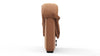 DS 600 - Tan Vegan Leather - Image 4