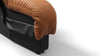 DS 600 - Vintage Tan and Black Vegan Leather - Image 6