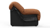 DS 600 - Vintage Tan and Black Vegan Leather - Image 3