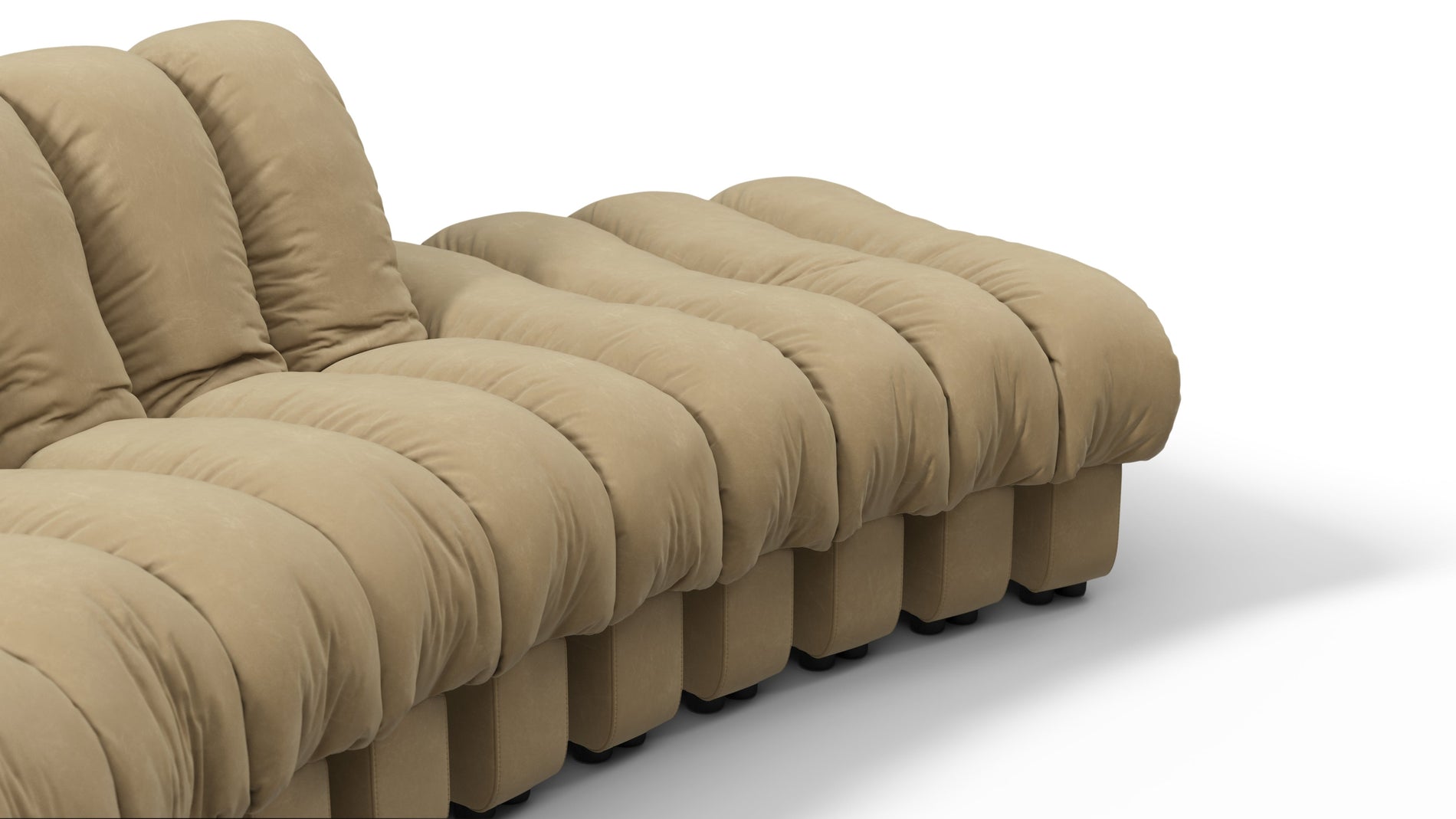 DS 600Beige Vegan Leather