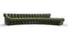 DS 600 - Deep Olive Vegan Leather - Image 1
