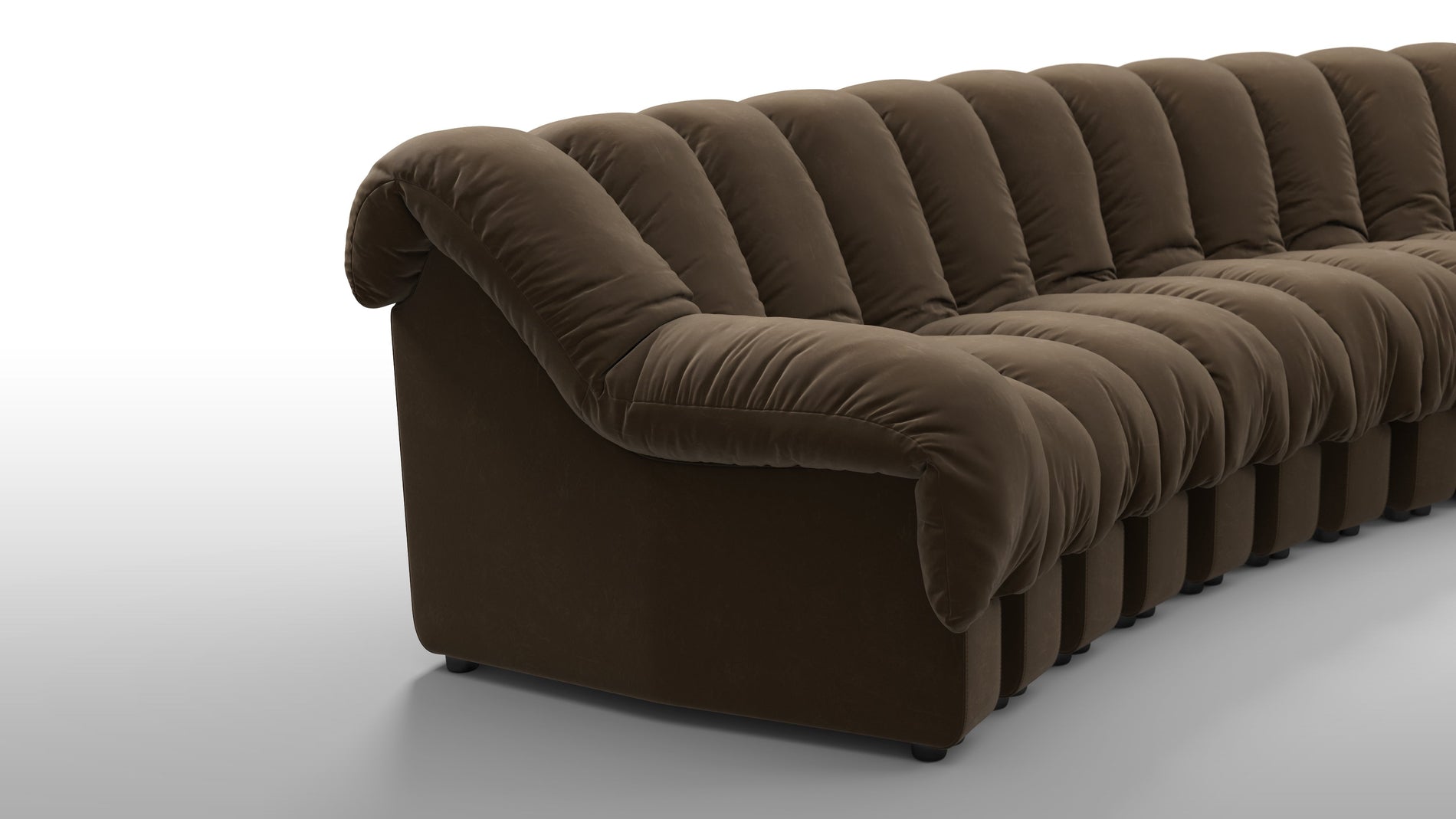 DS 600Distressed Brown Vegan Leather