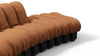 DS 600 - Vintage Tan and Black Vegan Leather - Image 6