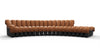 DS 600 - Vintage Tan and Black Vegan Leather - Image 1