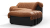 DS 600 - Vintage Tan and Black Vegan Leather - Image 3