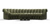 DS 600 - Deep Olive Vegan Leather - Image 4