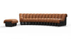 DS 600 - Vintage Tan and Black Vegan Leather - Image 1