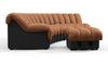 DS 600 - Vintage Tan and Black Vegan Leather - Image 2